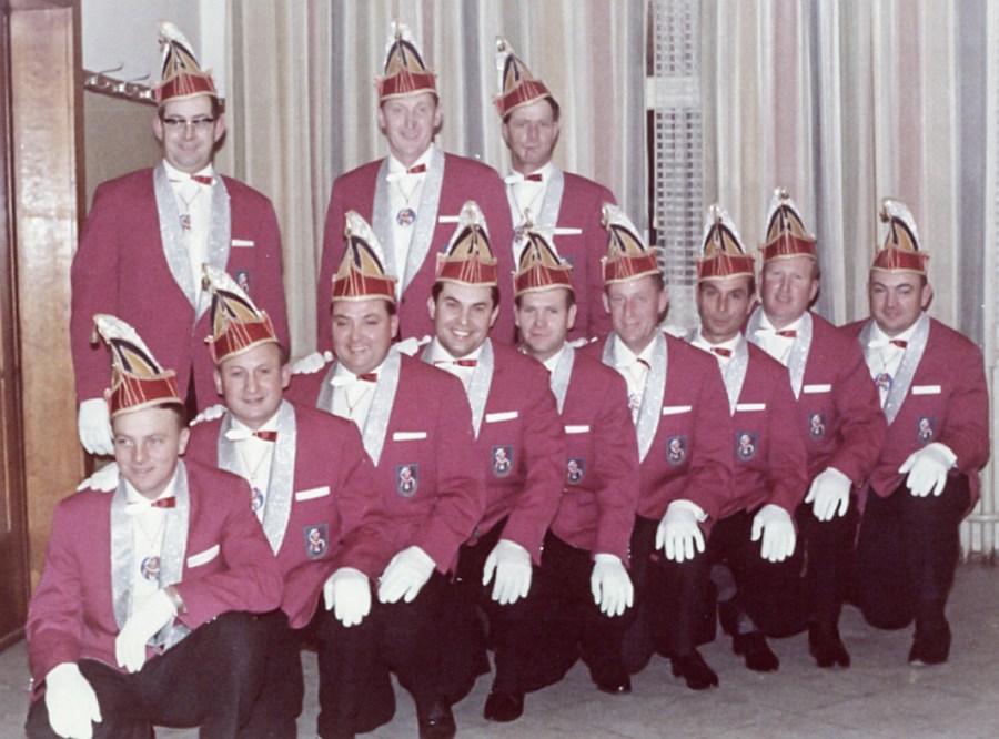 1967 - Elferrat mit den neuen Uniformen